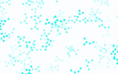 Light Green vector pattern with artificial intelligence network.