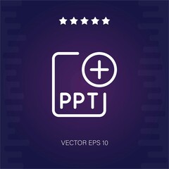 new vector icon modern illustration