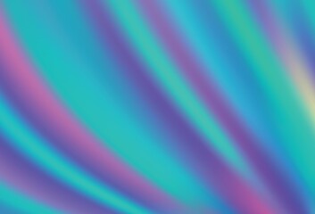 Light Pink, Yellow vector blurred bright template.