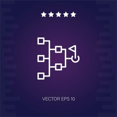 path vector icon modern illustration