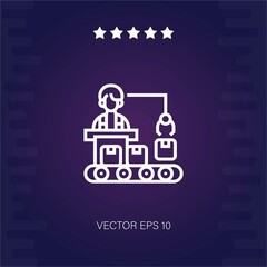 production vector icon modern illustration