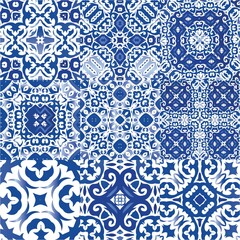 Ceramic tiles azulejo portugal.