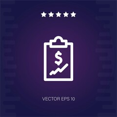 report vector icon modern illustration