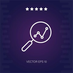 search vector icon modern illustration