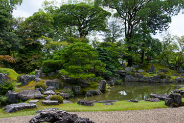 tropical garden in asia
