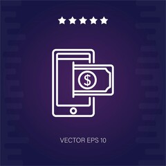 smartphone vector icon modern illustration