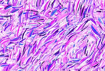 Light Pink vector backdrop with memphis shapes.