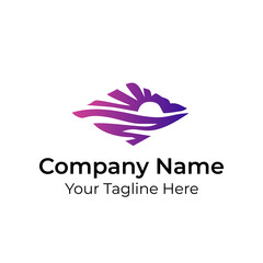 Abstract Simple Minimalist Logo Vector