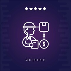 supply vector icon modern illustration