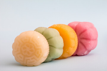 Chinese traditional lotus paste moon cake
