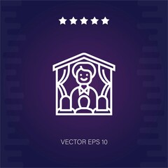 training vector icon modern illustration