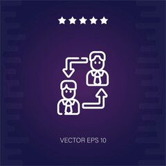 transfer vector icon modern illustration