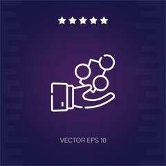 wage vector icon modern illustration