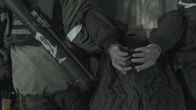 Terrorists prepare hostage for exchange
