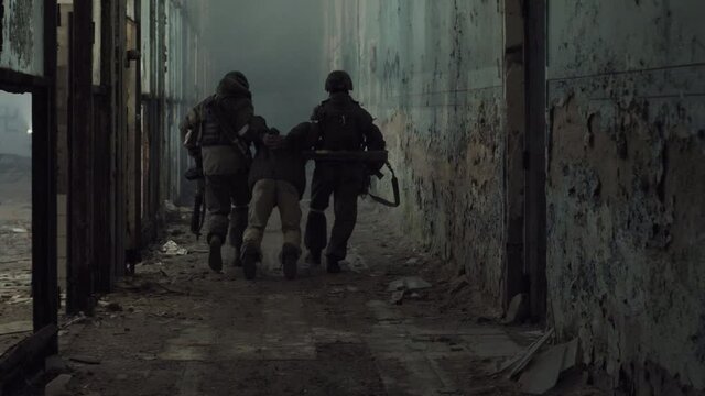 Terrorists prepare hostage for exchange