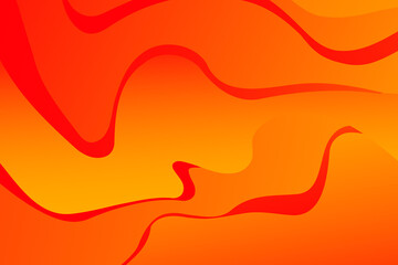 Abstract yellow wavy background with curve lines. Abstract yellow art lines. Autumn concept.