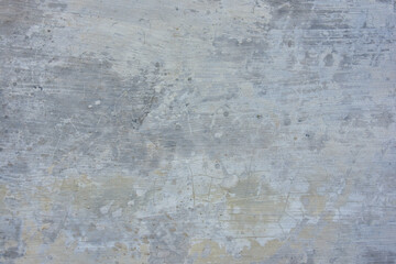 Old wall background with cemen texture in white and grey color. can be used as background and wallpaper.