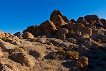 The Alabama Hills and Heart Arch, Alabama Hills NRA, California, USA