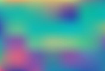 Light Pink, Yellow vector blurred pattern.