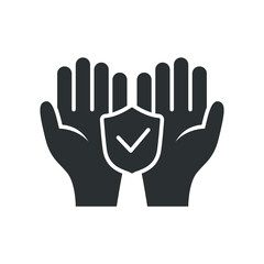 Obraz premium Vector illustration of hand hygiene icon on white background