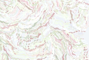Light Pink, Green vector backdrop with wry lines.