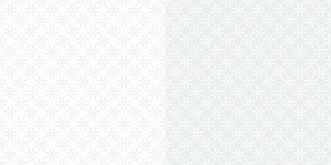 Seamless abstract gray decorative pattern. Vector background.