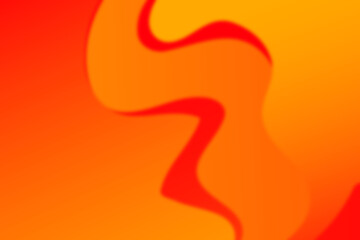 Obraz premium Blur background. Abstract yellow wavy background with curve lines. Abstract yellow art lines. Autumn concept.