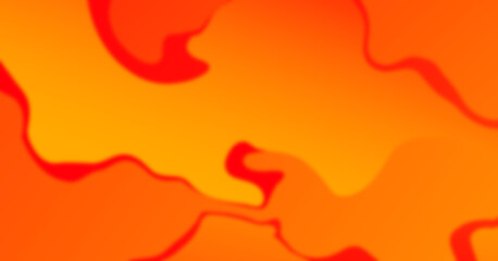 Blur background. Abstract yellow wavy background with curve lines. Abstract yellow art lines. Autumn concept.