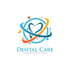 Dental Logo Design, Creative Dentist Logo, Dental Clinic Creative Company Vector Logo