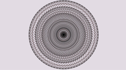 vector illustration of a spiral