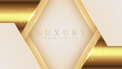 Luxury Gold Background with metal texture and Expensive mustard shades in 3d abstract style. Illustration from vector about modern template design for strong feeling and technology and futurism.