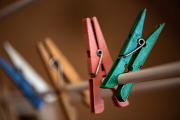 Broches para ropa de colores