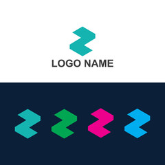 Creative Z letter logo, Z letter logo design, Design Z, Z Icon Design template vector, and company business logo.