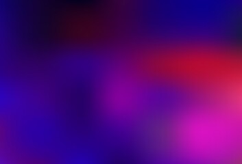 Dark Purple vector blurred shine abstract texture.