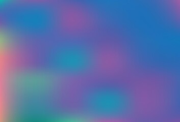 Light Green, Red vector blurred shine abstract texture.