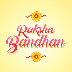 Illustration graphic vector of Rakhsa Bandhan, happy rakhsa bandhan, vector illustration.