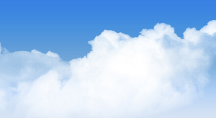 Beautiful sky cloud nature background