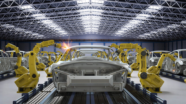 Automation aumobile factory