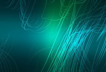 Light Blue, Green vector blurred template.