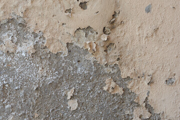 Cement rough wall