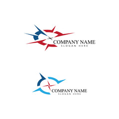 Compass Logo Template vector icon