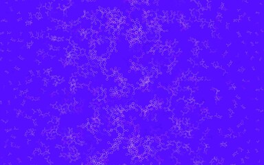 Light Pink, Blue vector pattern with artificial intelligence network.