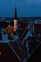 old Tallinn at night