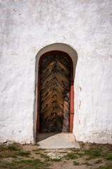 old style wooden doors and windows