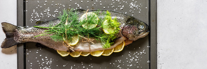 Whole Trout with Lemon and Dill