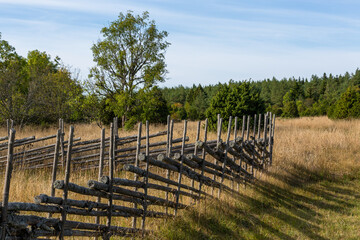 Obraz premium wooden fence