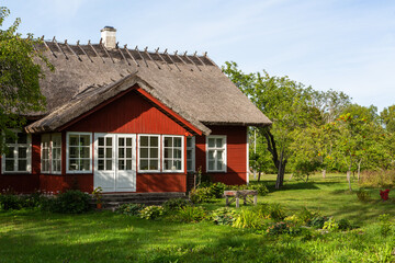 Traditional house in estonia