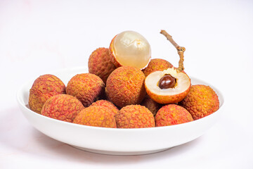 Litchi Fried with fresh glutinous rice paste