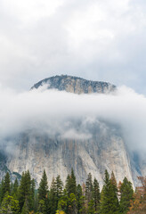 El capitan granite rock,Yosemite National park,California,usa.