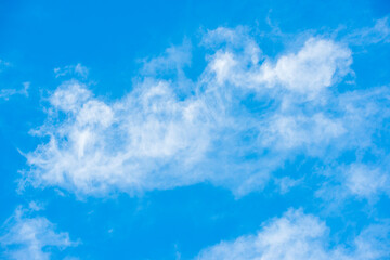 blue sky with clouds for background.